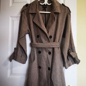 Forever 21 Small Brown trench coat